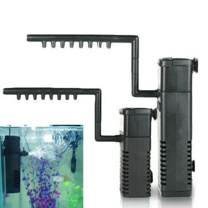 Aquarium filter pump venturi air intake