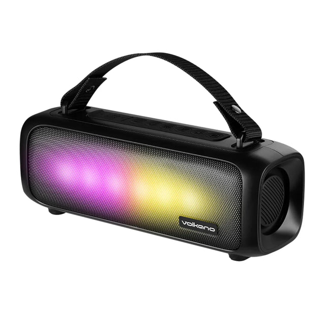 Front view of Volkano Military Series Bluetooth speaker