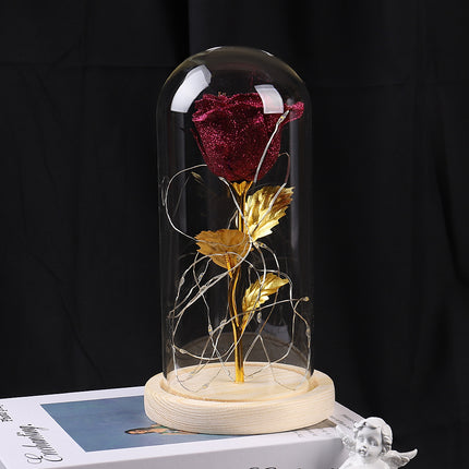 Warm LED eternal rose lamp decorative light