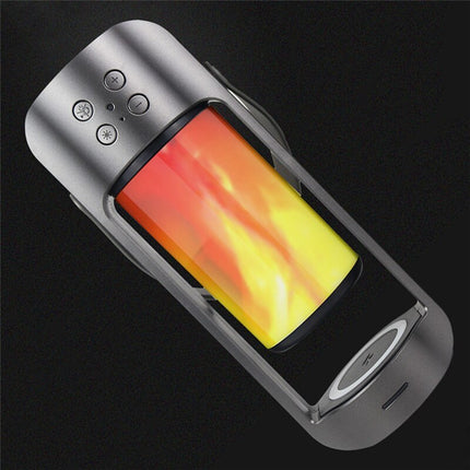 Wireless charging flame Bluetooth speaker