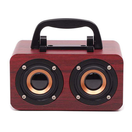 10W stereo wooden Bluetooth speaker