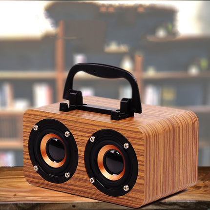 Wooden wireless Bluetooth speaker