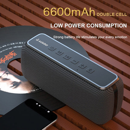 XDOBO X7 durable fabric and rubber Bluetooth speaker