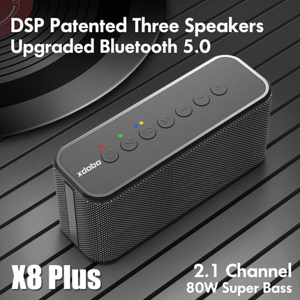 XDOBO X8 Plus Bluetooth speaker side view