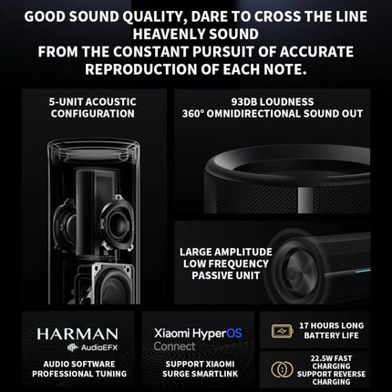 Xiaomi IP67 waterproof outdoor Bluetooth speaker