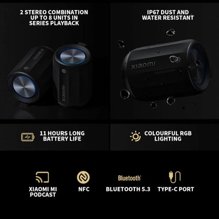 Xiaomi portable Bluetooth speaker for outdoor use